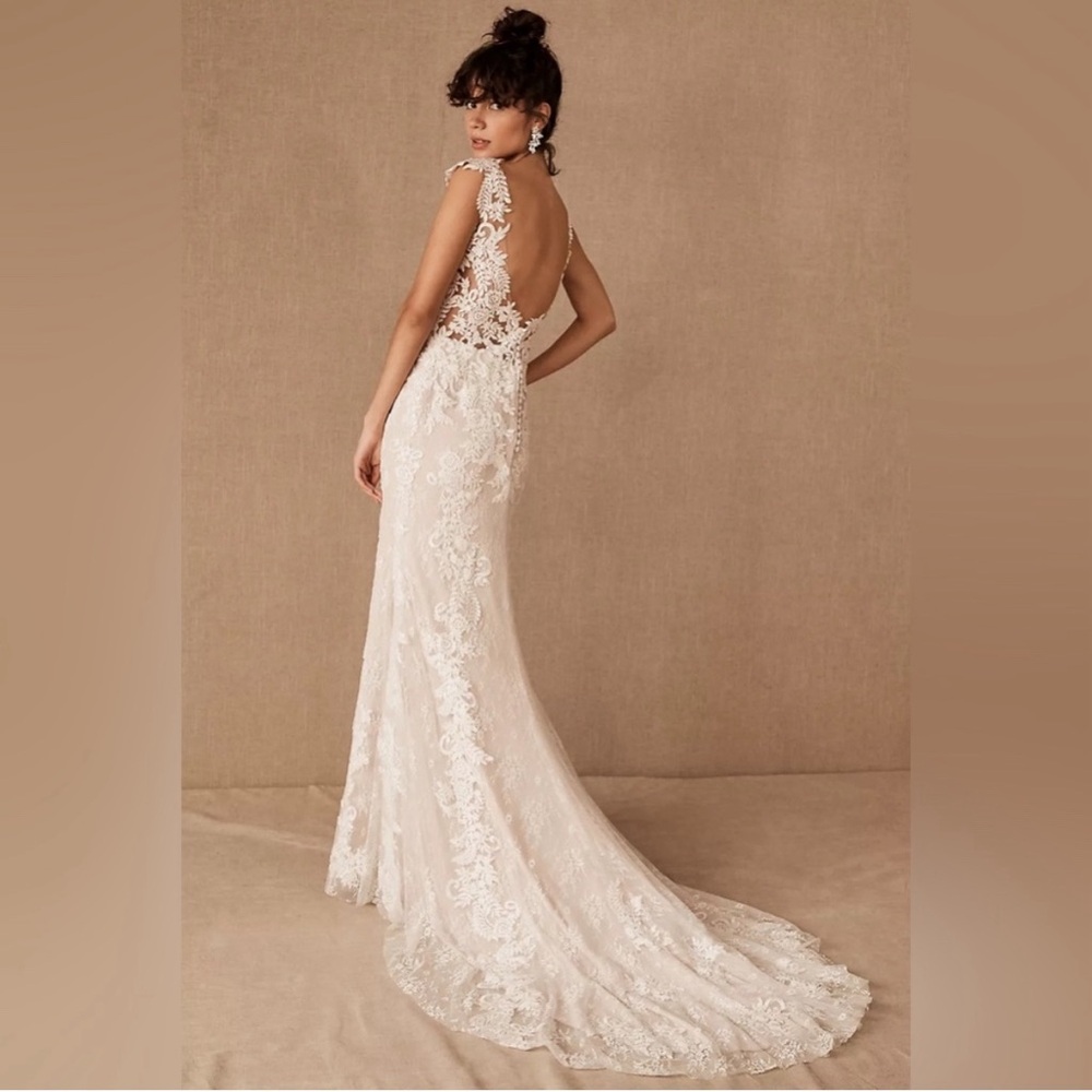 BHLDN Whispers & Echo Milano Gown - Picture 3 of 12